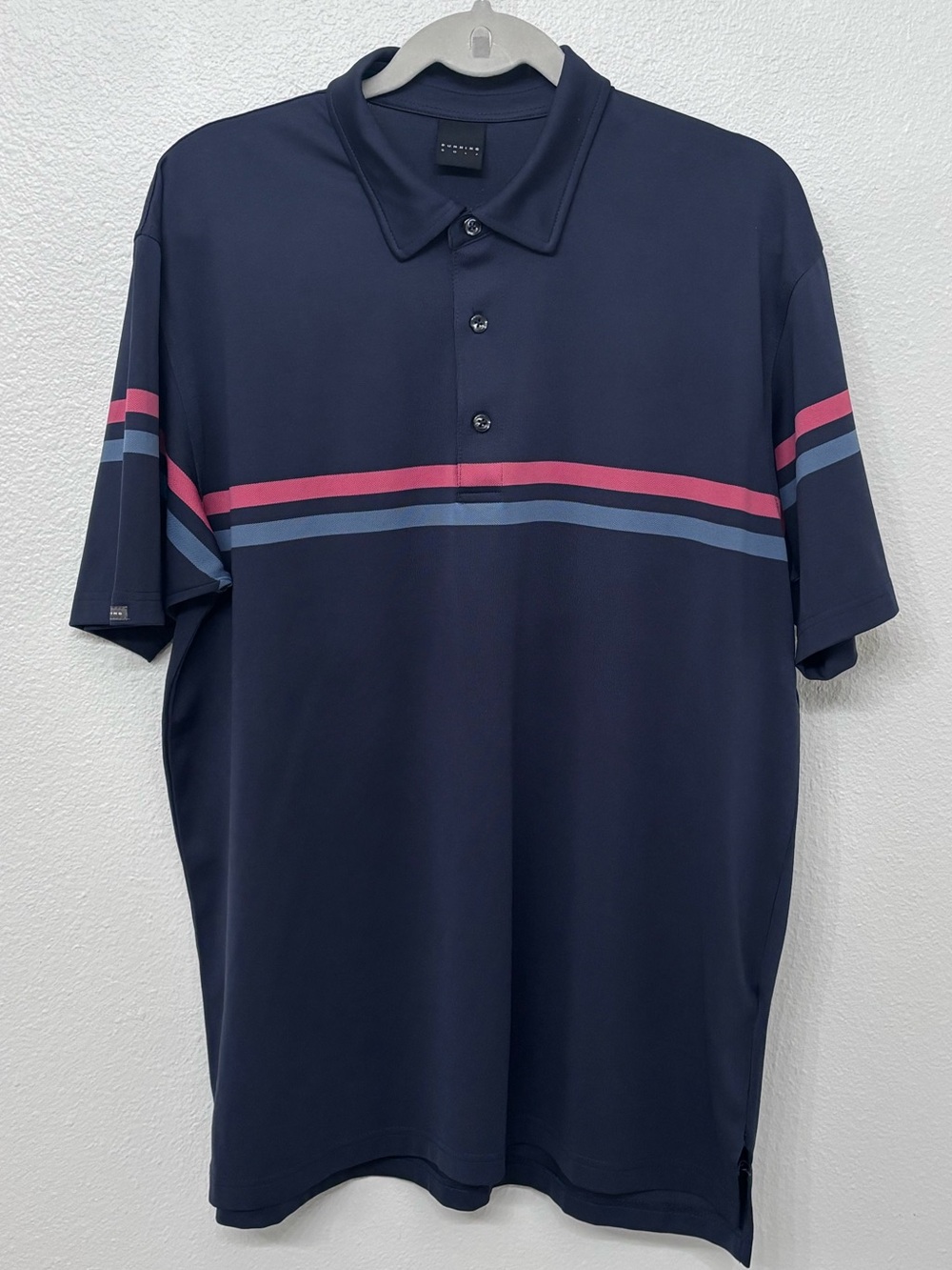 Dunning golf shirt, men’s L